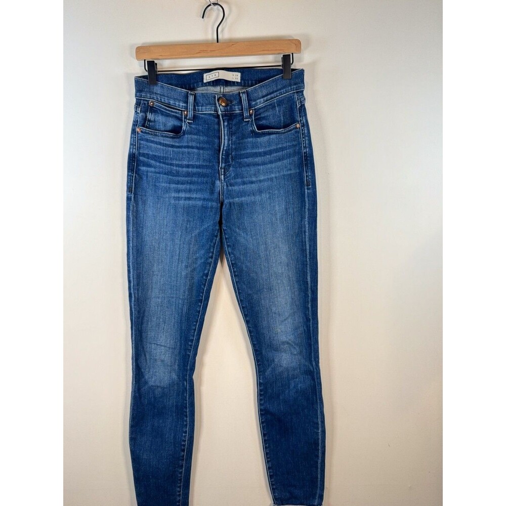 AYR Womens Jeans Blue The Chiller Sunrise Skinny Denim High Rise Stretch Size 29 - Picture 5 of 11